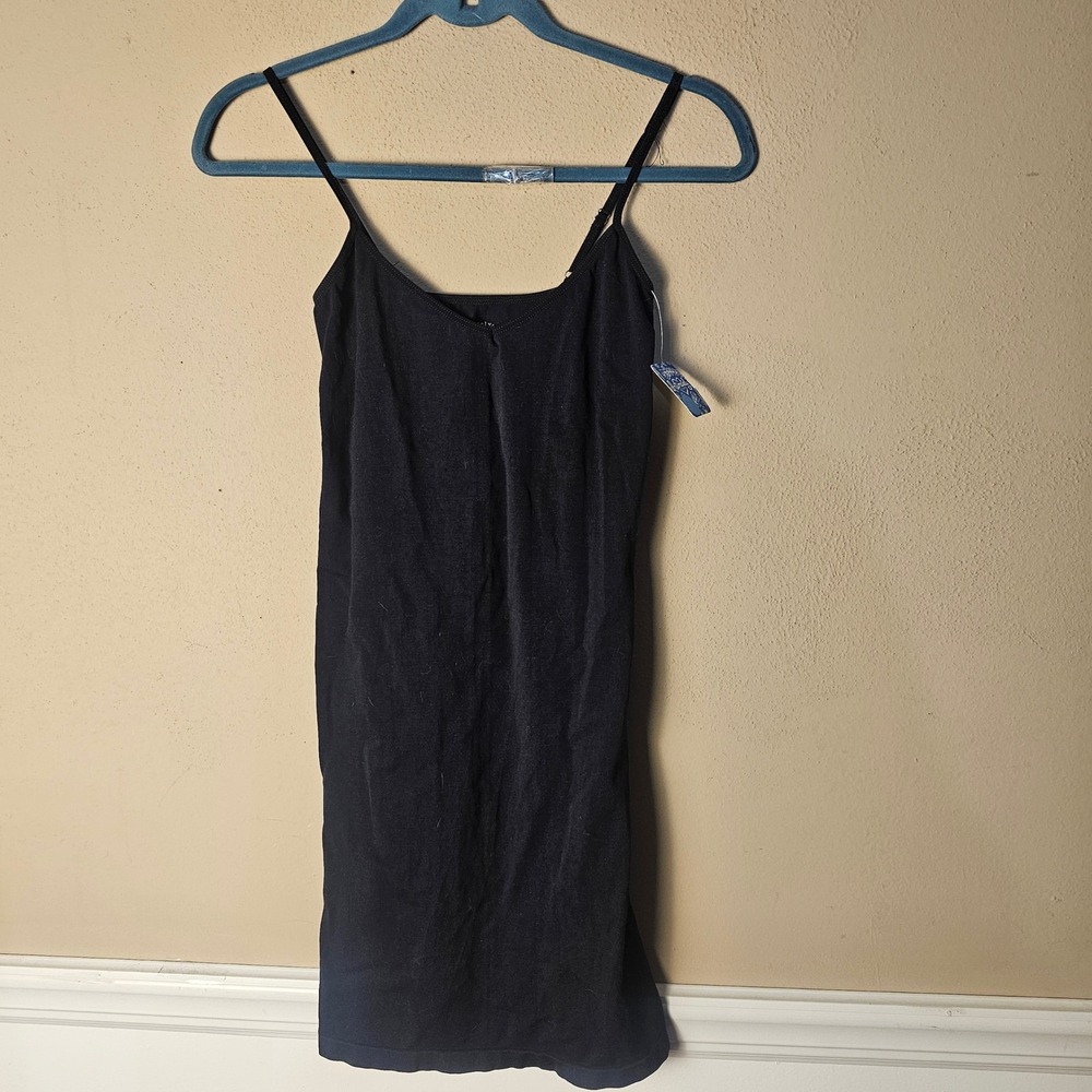 NWT Intimately Free People Womens Black Seamless Mini‎ Slip M/L